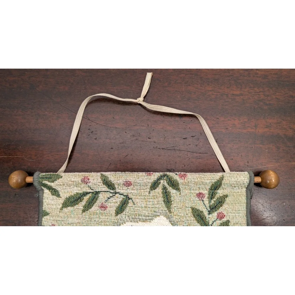 Garden Tapestry Wall Hanging Birdhouse Flowers Watering Can 44